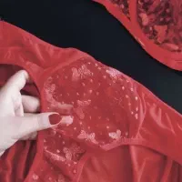 لباس زیر زنانه ست شورت سوتین یاردی گوچی گل ریز