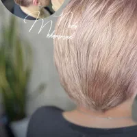 رنگ ولایت  دکلره و پروتئین تراپی احیا و صافی مو|خدمات آرایشگری و زیبایی|اصفهان, تخت فولاد|دیوار