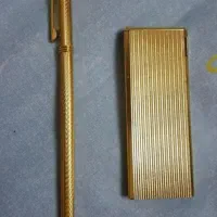 ست فندک و خودکار عتیقه آنتیک