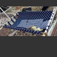 گهواره بانوج سایز بزرگ الوین پلاس گارددار سیسمونی|تخت و صندلی بچه|مشهد, عبادی|دیوار