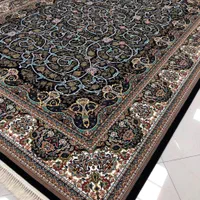 فرش الماس فیروزه ای|فرش|دهگلان, |دیوار