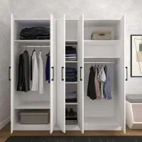 کمد لباس ام دی اف|جاکفشی، کمد، دراور|اشکذر, |دیوار