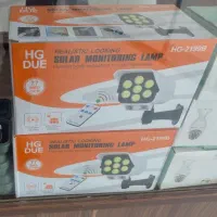 پروژکتور خورشیدی سنسور دار طرح دوربین