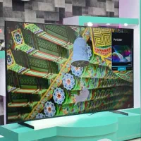 تلویزیون ۷۵ اینج سامسونگ قیمت مناسب|تلویزیون و پروژکتور|تهران, سازمان آب|دیوار