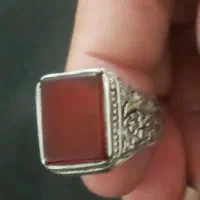 انگشتر نقره عقیق . خوش دست