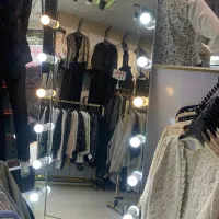 آیینه قدی چراغ دار