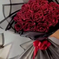 گل روبانی با شاین و کاغذ رایگان