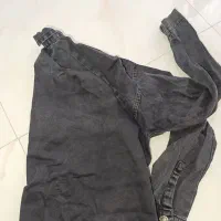 کت جین سنگ شور زغالی در حد نو نو|لباس|پره‌سر, |دیوار