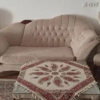 مبل 7نفره بسیار تمیز بدون هیچ ایرادی|مبلمان خانگی و میز عسلی|بوئین زهرا, |دیوار