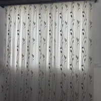 پرده حریر با کتیبه