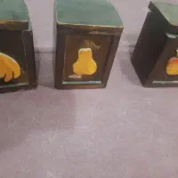 ظرف چوبی آشپزخونه ای