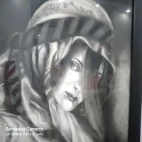 تابلو سیاه قلم|تابلو، نقاشی، عکس|پردیس, فاز ۱۱|دیوار