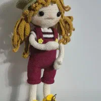 عروسک بافتنی عروسگ قلاب بافی