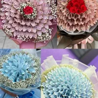 انواع دسته گل پولی،باکس گل،باکس عروسکی،تک شاخه