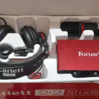 کارت صدا و میکروفون focuserite 2i2 Studio
