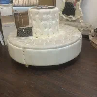 مبل گرد چرم ۸ نفره