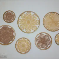 دیوار کوب قلاب بافی