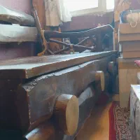 تخت چوبی سنتی|صندلی و نیمکت|تهران, زیبادشت|دیوار