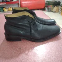 کفش نیم بوت چرم|کیف، کفش، کمربند|آق قلا, |دیوار