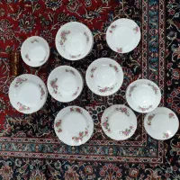 ظروف گل سرخی|ظروف سرو و پذیرایی|اراک, |دیوار