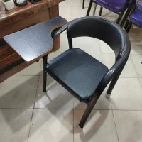 15 عدد تک صندلی چرمی دسته دار