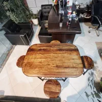 میز صندلی مدل زنجیری مدرن کافی شاپی باغ ویلا|کافیشاپ و رستوران|کوهسار (البرز), |دیوار