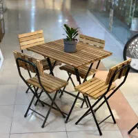 میزوصندلی فلزی تاشو