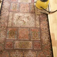 فرش یک ذرع و نیم و مبل و صندلی ست