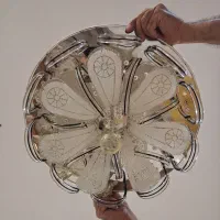 یک جفت لوستر کریستالی کنترلی|لوستر و چراغ آویز|رشت, فلسطین|دیوار