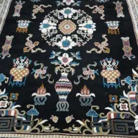 فرش ۶متری ماشینی گل برجسته