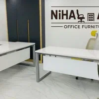 میز کنفرانسی گروهی مدیریت پایه صندلی گردان ژله ای|دفتر کار|تهران, پونک|دیوار