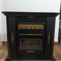 بخاری گازی طرح شومینه