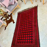 دو متری دستبافت فرش لاکی قالیچه ترکمن|فرش|تهران, هفت حوض|دیوار