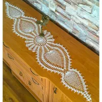 انواع قلاب بافی|صنایع دستی و سایر لوازم تزئینی|قائم‌شهر, |دیوار