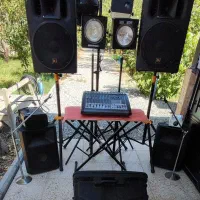 سیستم صوتی کامل با دوعدمیکروفن بیسیم