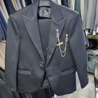 کت و شلوار ژیله پسرانه - کت و شلوار بچگانه