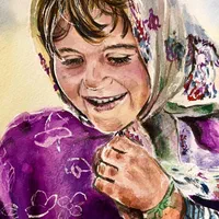 سفارش نقاشی آبرنگ هایپررئال|تابلو، نقاشی، عکس|اصفهان, خواجو|دیوار