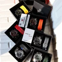 ساعت سه موتوره دو زمانه اسپرت نوی فورس ژاپنی ضد آب