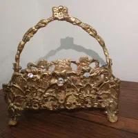 ظرف قاشق چنگال برنجی|ظروف سرو و پذیرایی|تبریز, |دیوار