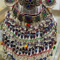 لباس محلی افغانی و بدلیجات و سرویس حنا