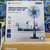 پنکه شارژی ۵ پر ۱۸ اینچ لایت ویو کلکسیونی