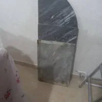 کابینت فلزی باسینک وآب چکان وسنگهای روی کابینت