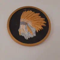 تابلو برجسته دختر سرخپوست|مجسمه، تندیس، ماکت|رشت, منظریه|دیوار