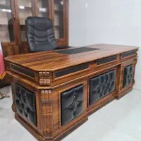 میزمدیریت میزمنشی نیم ست مبل