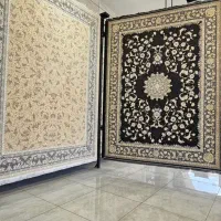 فرش هزار نقش مشهد/۱۵۰۰شانه نخ کد۴۳۳۴