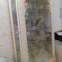 بوفه در حد نو|بوفه، ویترین، کنسول|قم, باسکول|دیوار