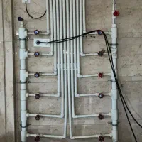 برقکاری و لوله کشی آب و فاضلاب تخریب وحمل