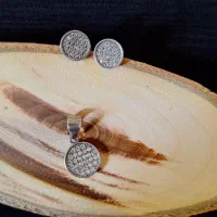 نیم ست نقره