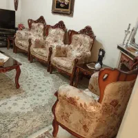 مبل سلطنتی 9نفره|مبلمان خانگی و میز عسلی|اندیشه, اندیشه فاز ۱|دیوار