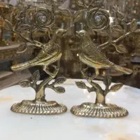 دکوری برنزگنجشک جفتی ۱ میلیون تومان مفته